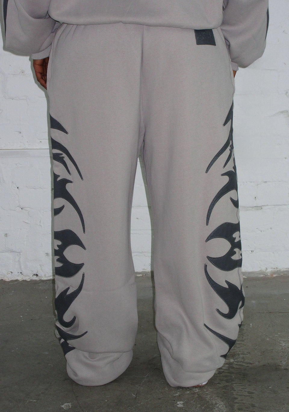 FLAME SWEATPANTS BONE