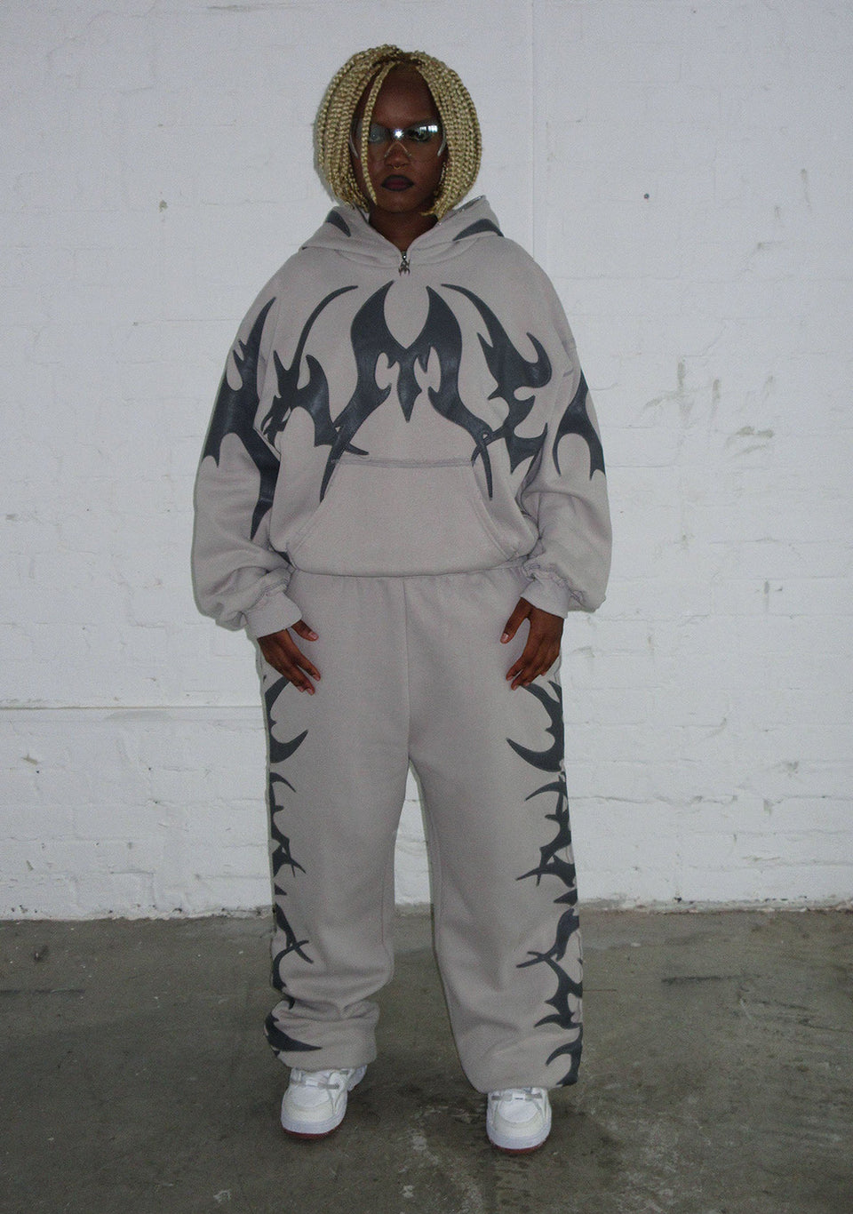 FLAME SWEATPANTS BONE