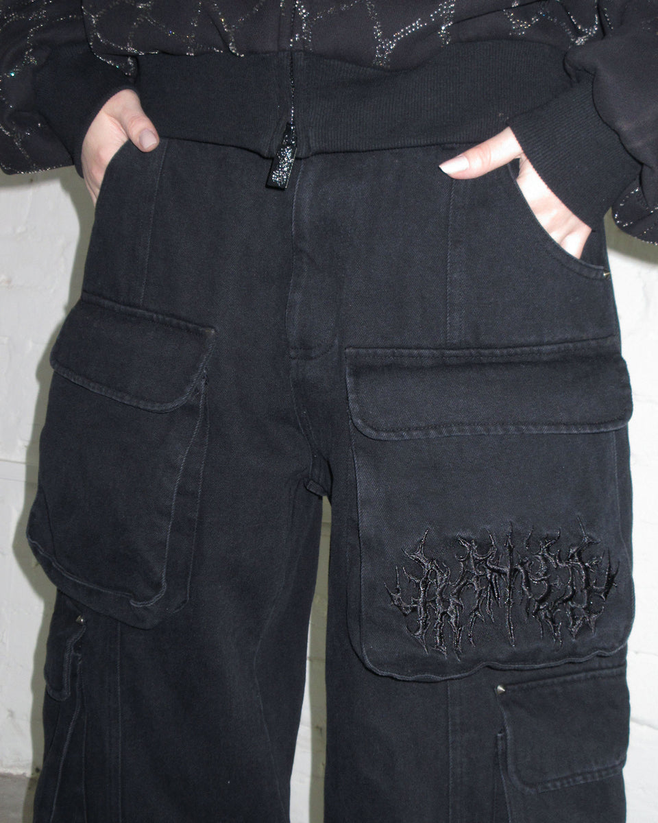 GHOST 10 POCKET CARGOS BLACK