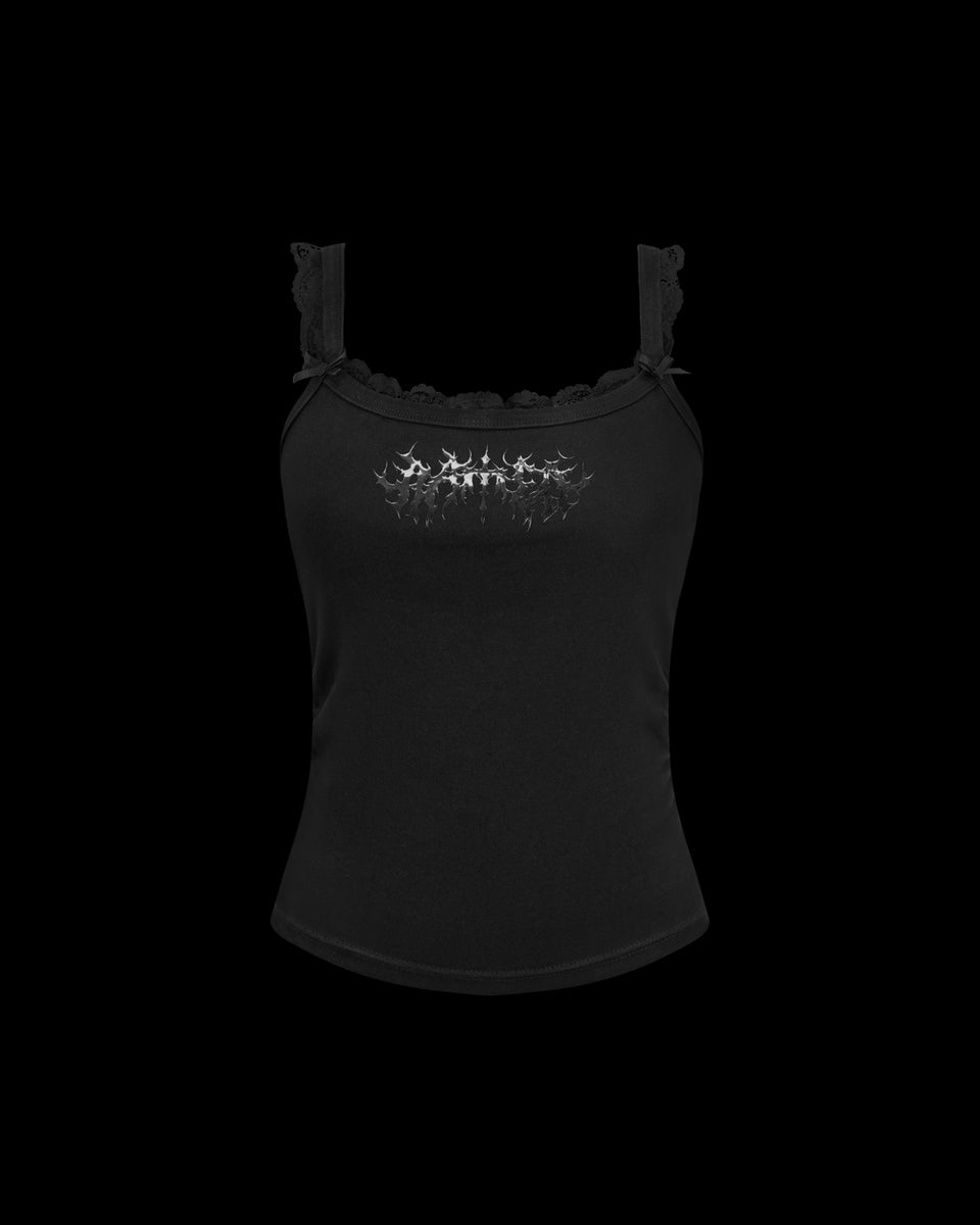 GHOST CAMI TANK BLACK