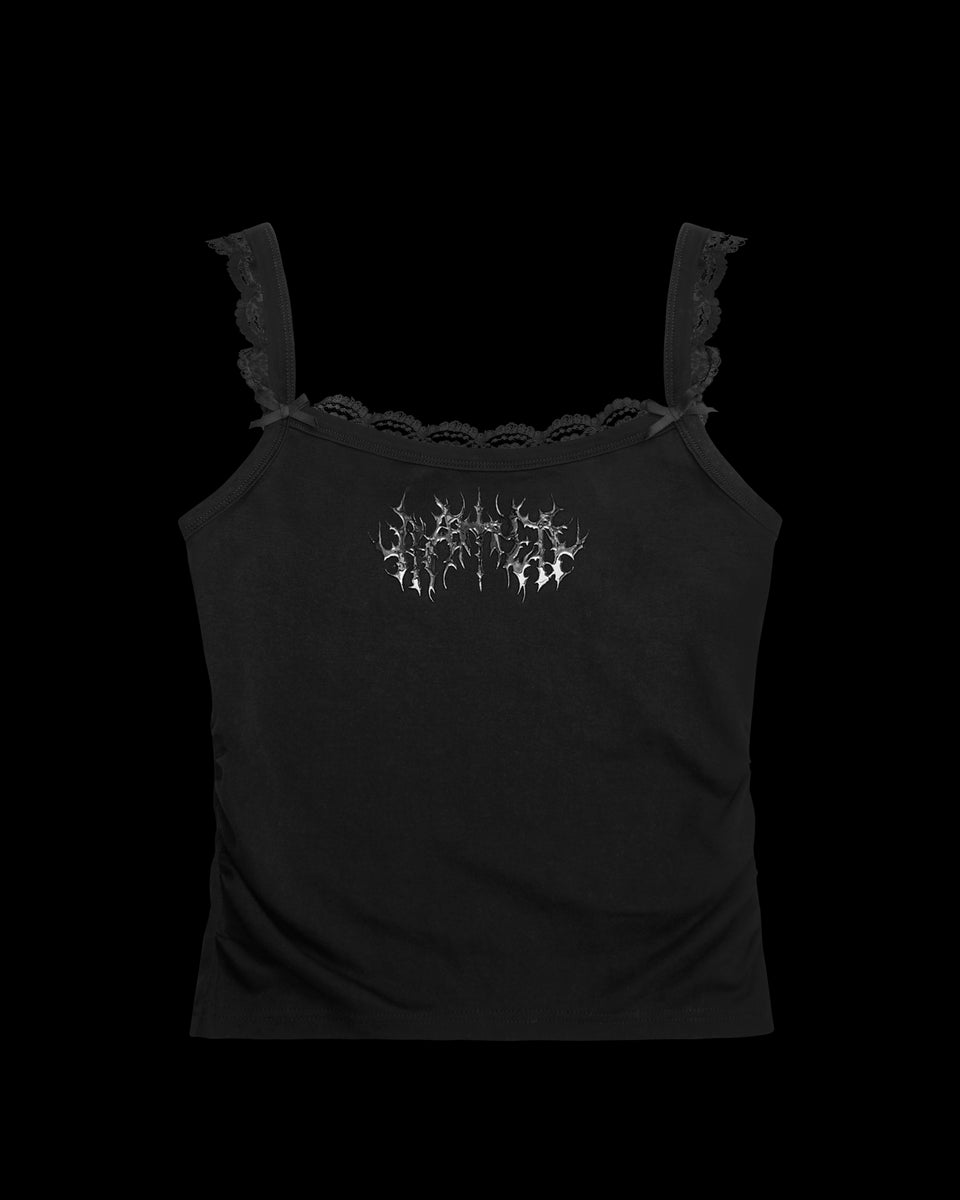 GHOST CAMI TANK BLACK