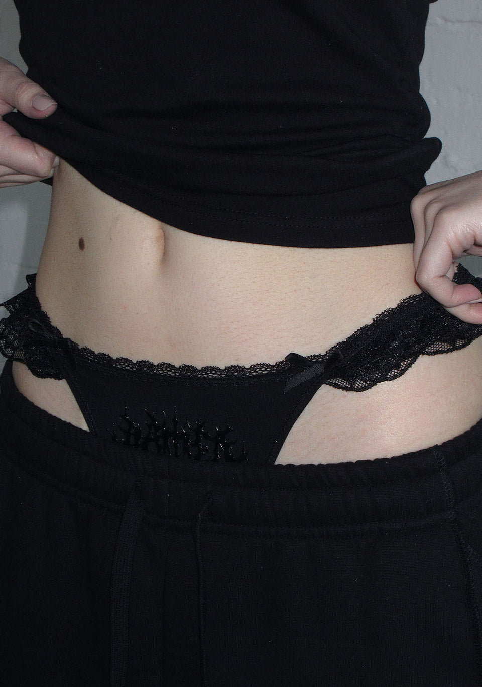 GHOST THONG BLACK (2 PACK)