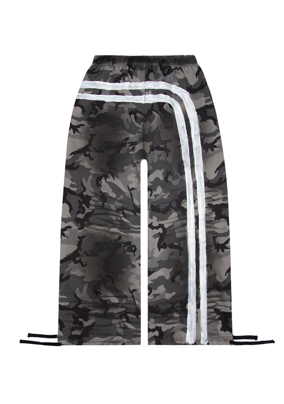 GRIME OVERSIZED SWEATPANTS GREY CAMO