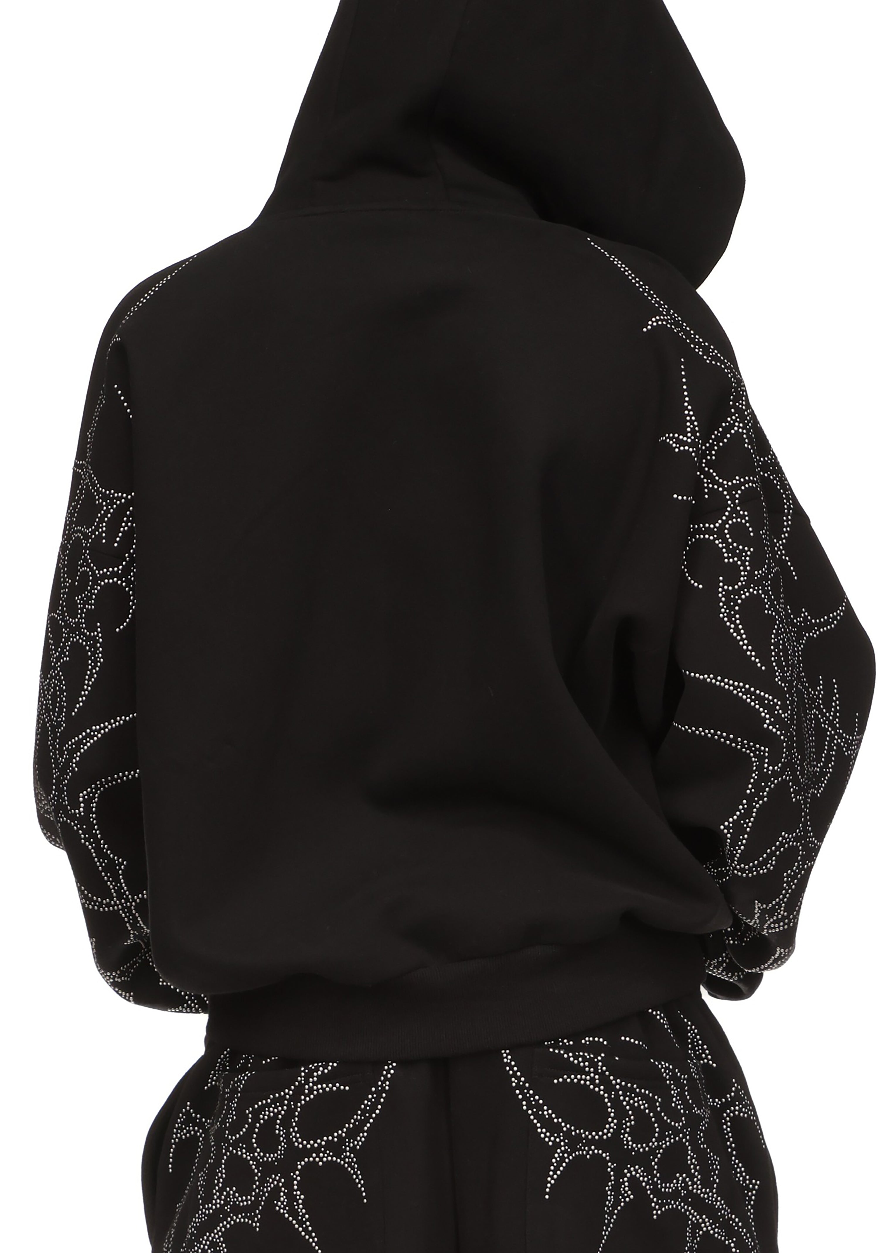 Haunt Studded Zip Hoodie Black – NAMED COLLECTIVE®