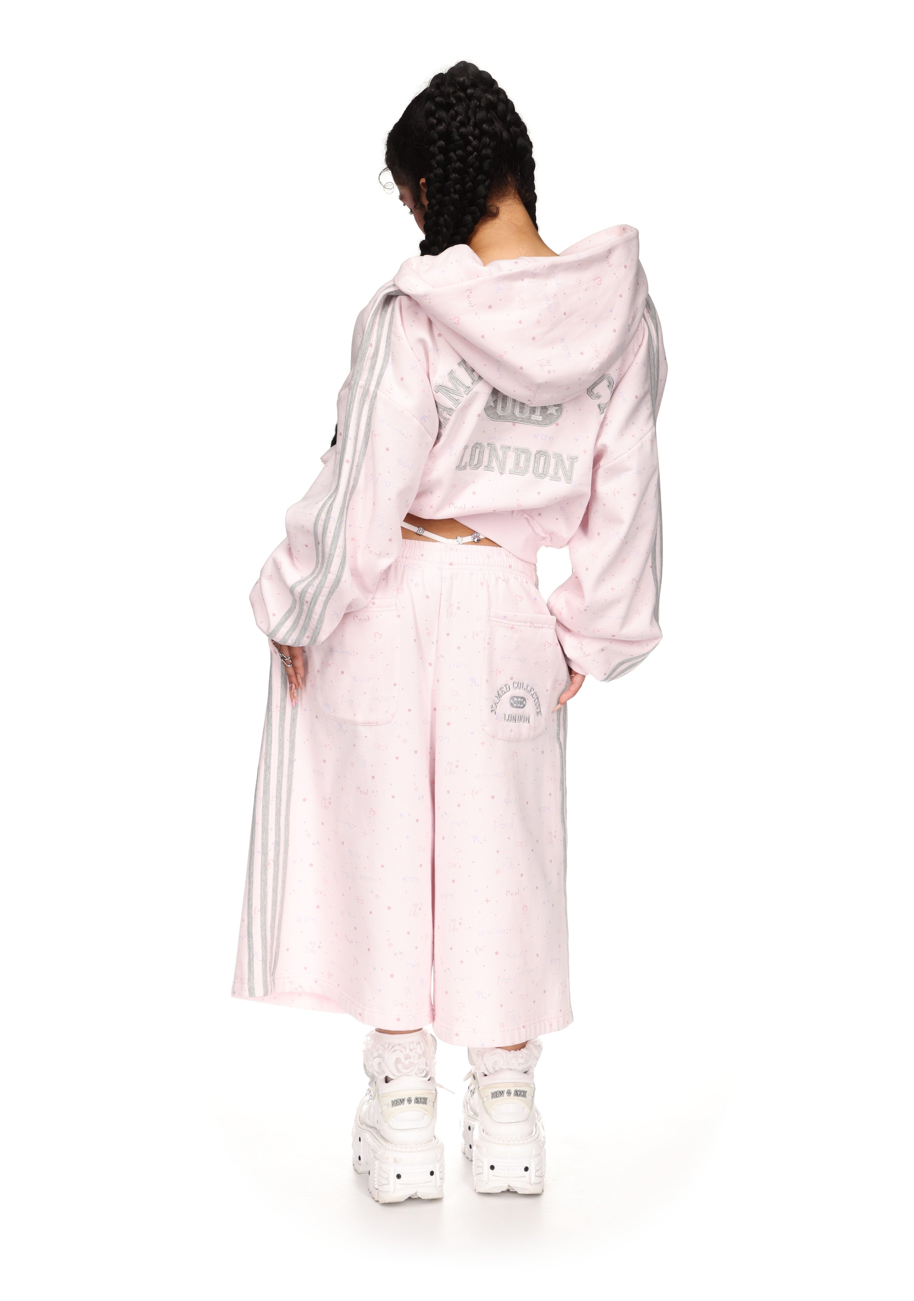 Malfunction Sporty Oversized Sweatshorts Baby Pink – NAMED COLLECTIVE®