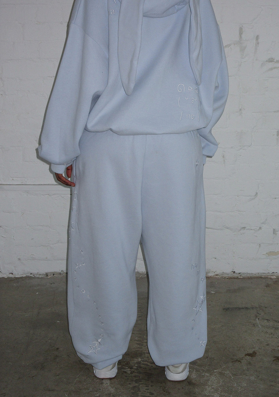 MALFUNCTION SWEATPANTS BABY BLUE