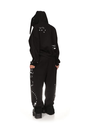 MALFUNCTION SWEATPANTS BLACK