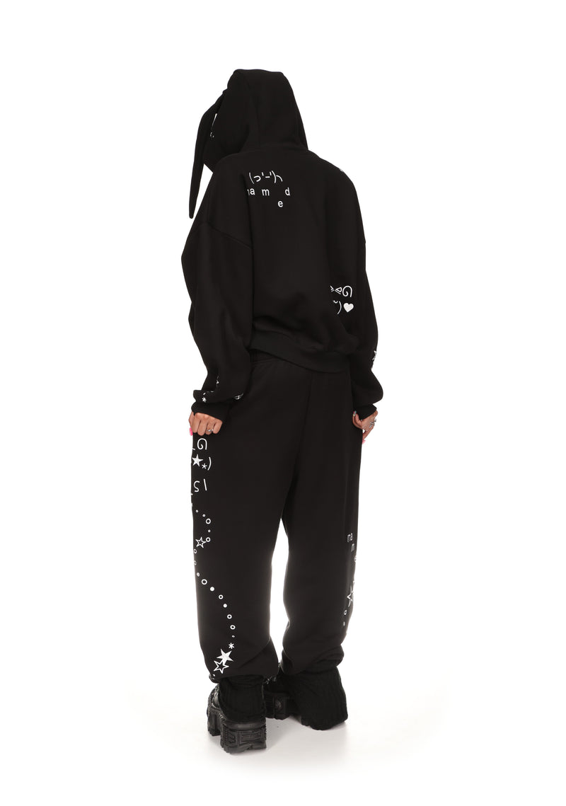 MALFUNCTION SWEATPANTS BLACK
