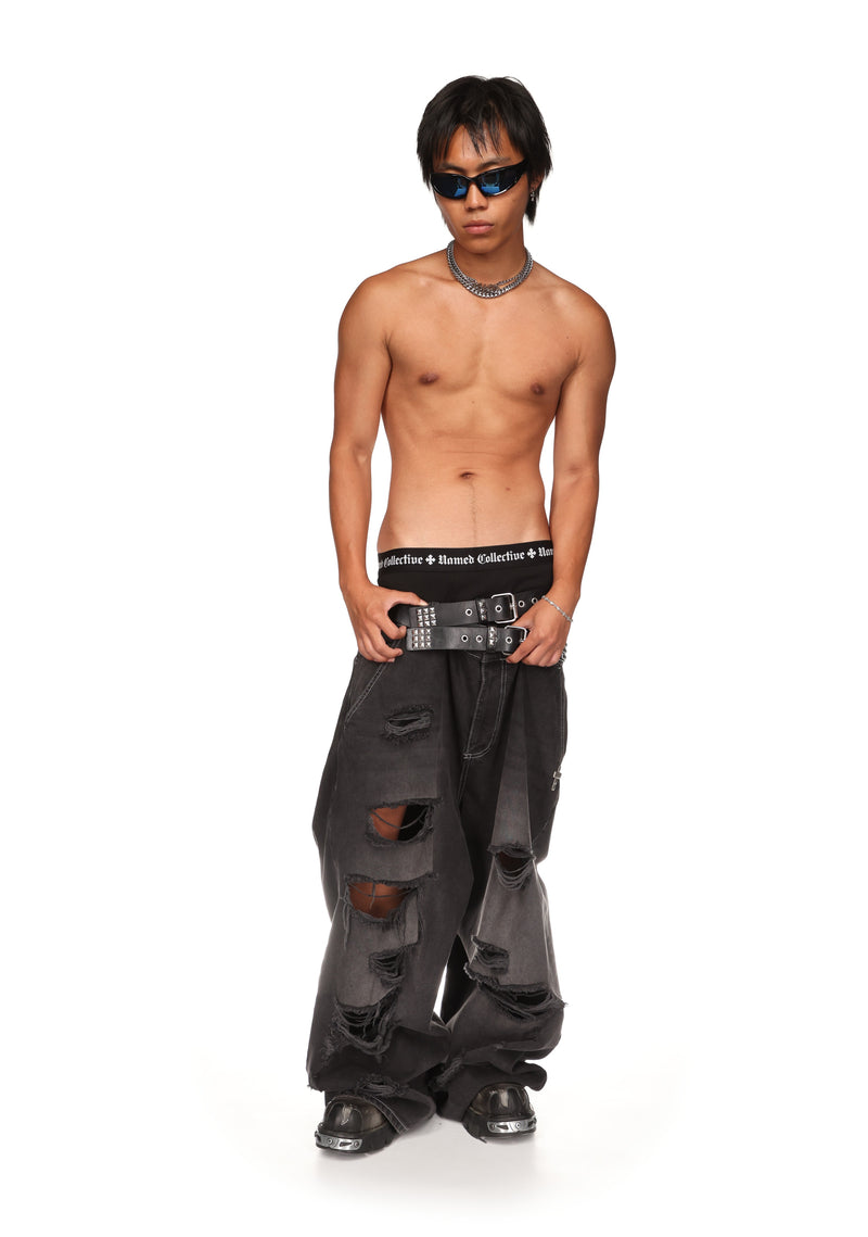 NAMED CLASSICS LOGO BOXERS BLACK