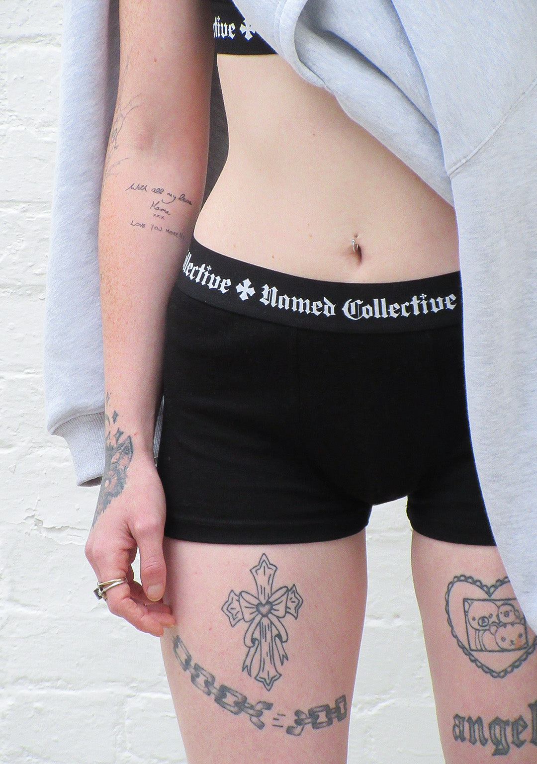 NAMED CLASSICS LOGO BOXERS BLACK