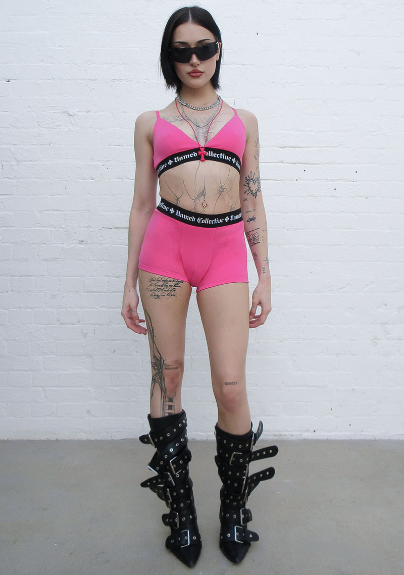 NAMED CLASSICS LOGO BOXERS HOT PINK