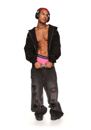 NAMED CLASSICS LOGO BOXERS HOT PINK