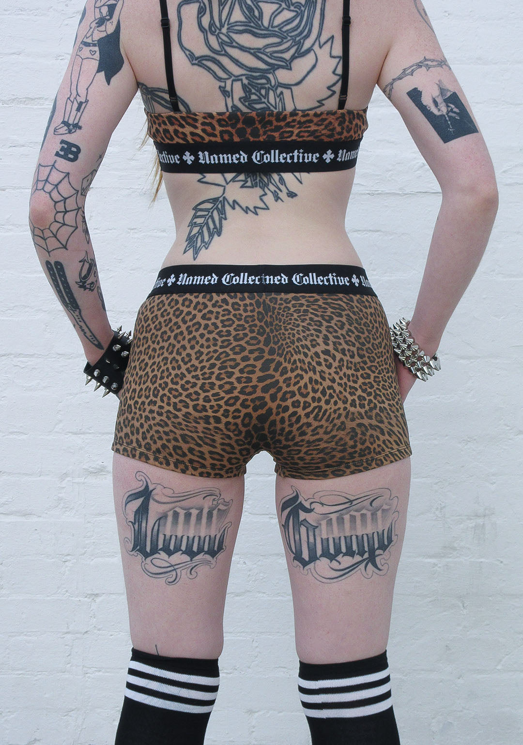NAMED CLASSICS LOGO BOXERS LEOPARD