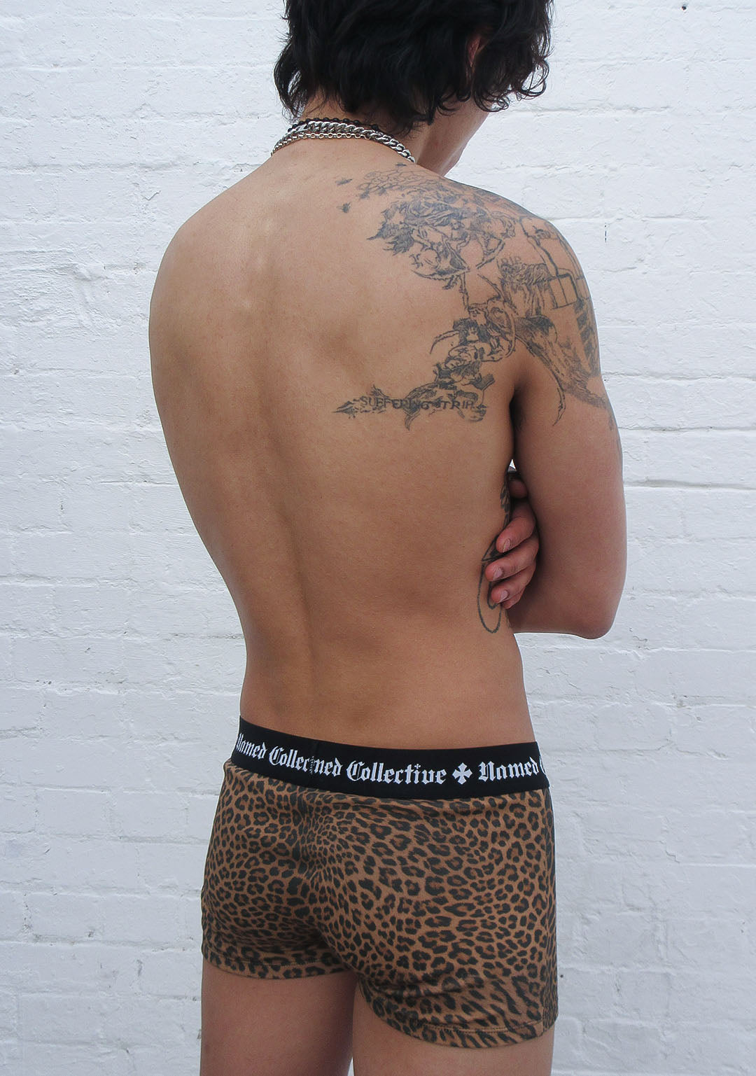 NAMED CLASSICS LOGO BOXERS LEOPARD