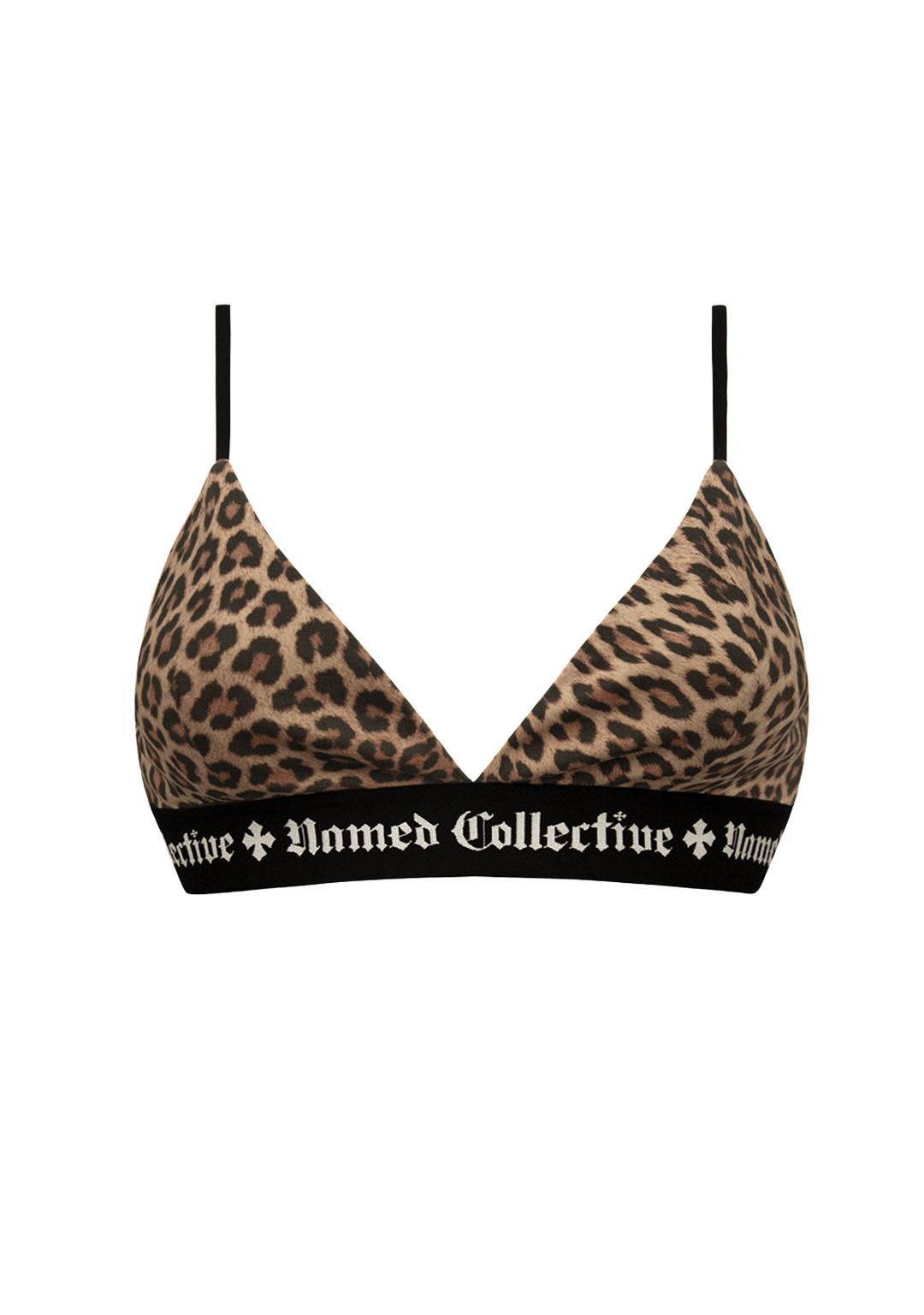 Named Classics Logo Triangle Bralette Leopard – NAMED COLLECTIVE®