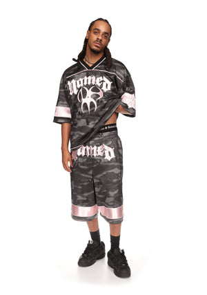 Nth ACTIVE AIRTEX MESH OVERSIZED JERSEY CAMO