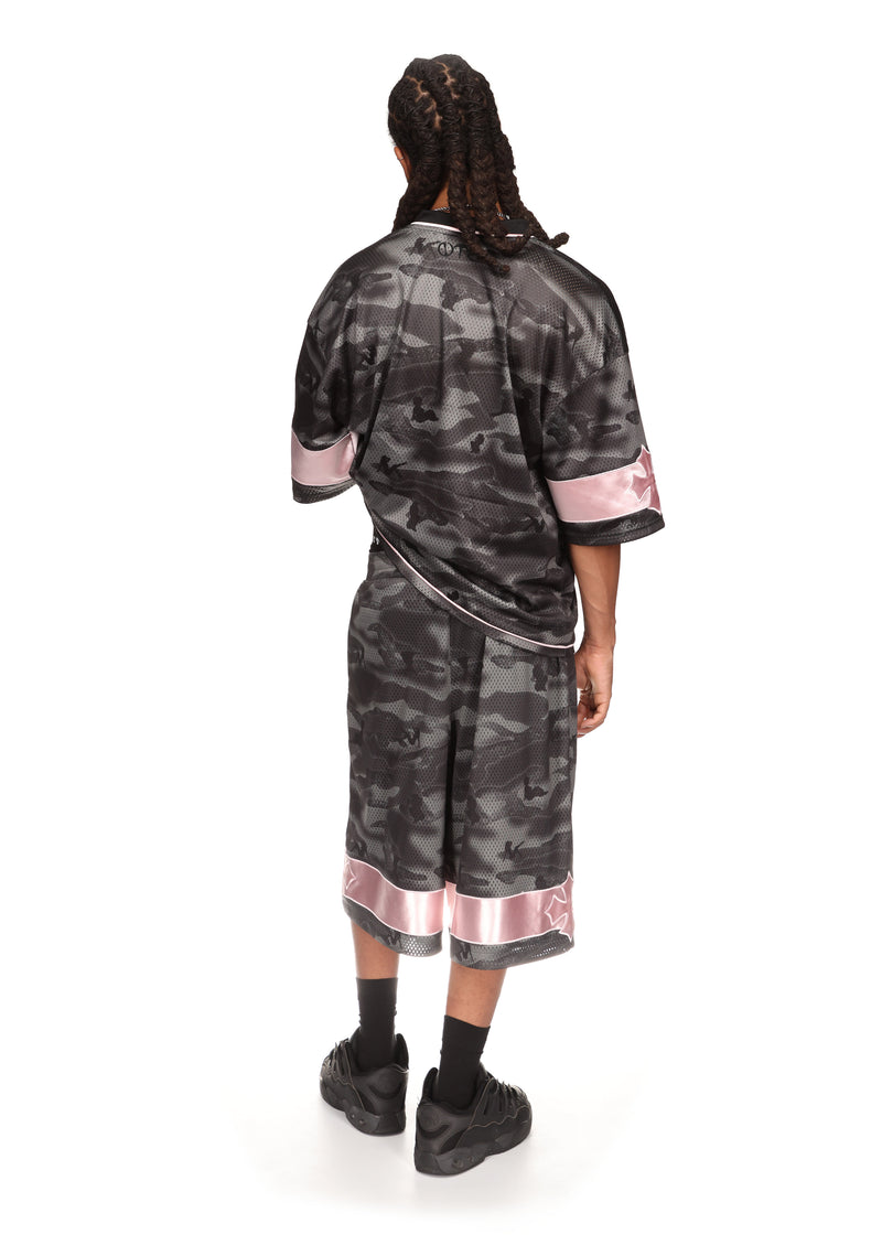 Nth ACTIVE AIRTEX MESH OVERSIZED JERSEY CAMO