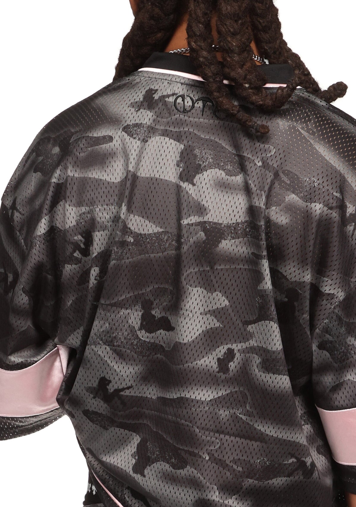 Nth ACTIVE AIRTEX MESH OVERSIZED JERSEY CAMO