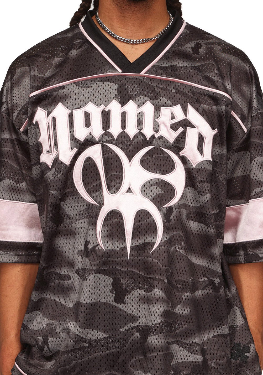 Nth ACTIVE AIRTEX MESH OVERSIZED JERSEY CAMO