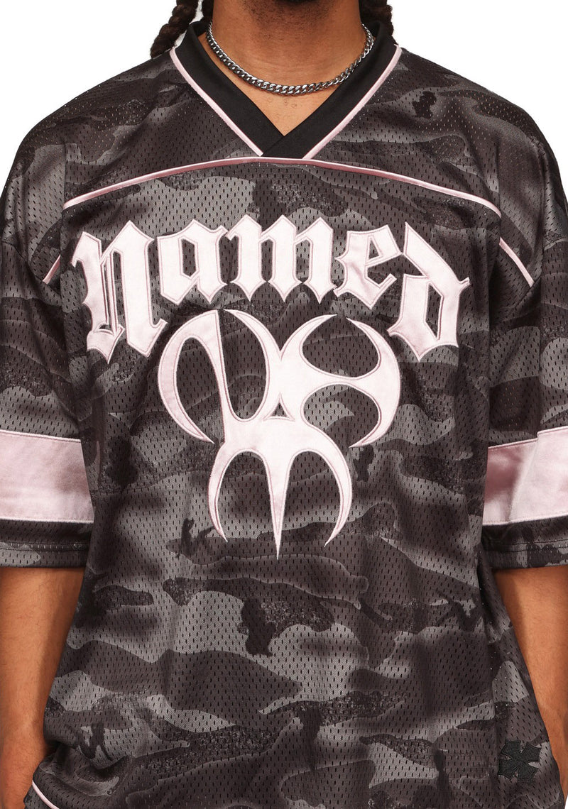 Nth ACTIVE AIRTEX MESH OVERSIZED JERSEY CAMO