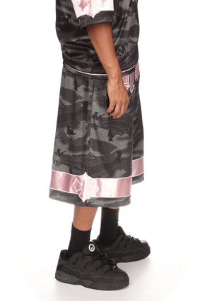 Nth ACTIVE AIRTEX MESH OVERSIZED SHORTS CAMO