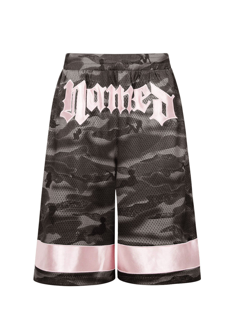 Nth ACTIVE AIRTEX MESH OVERSIZED SHORTS CAMO