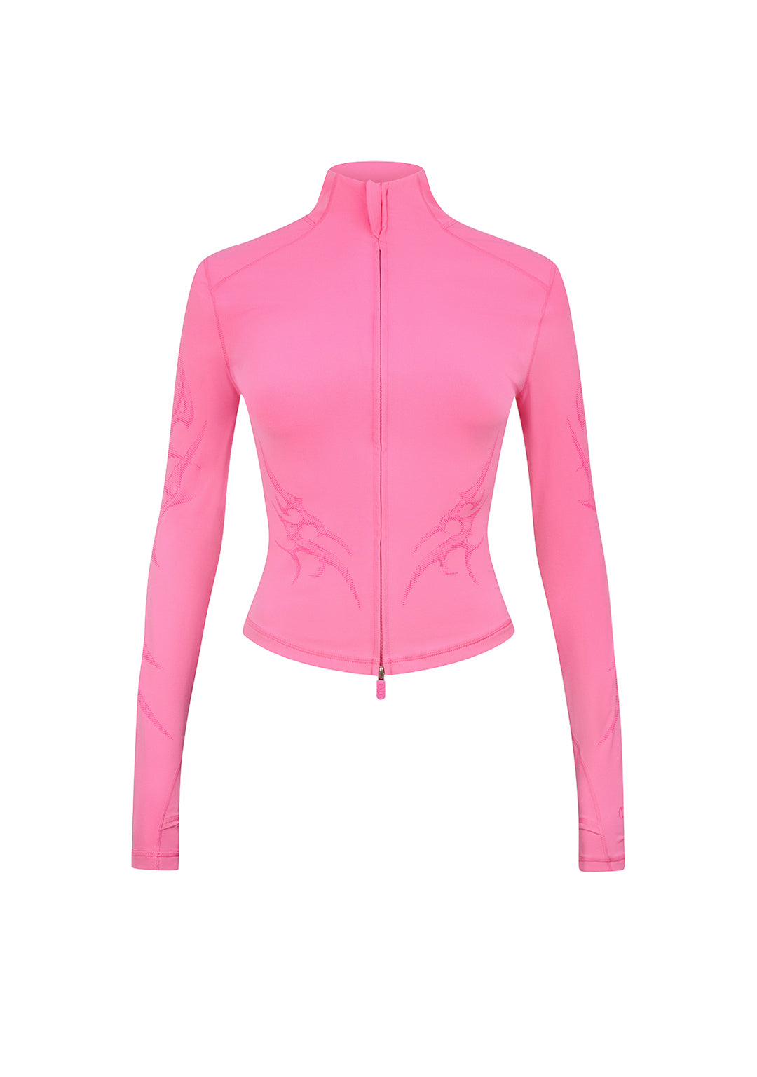 Nth ACTIVE CYBER ZIP THROUGH JACKET HOT PINK