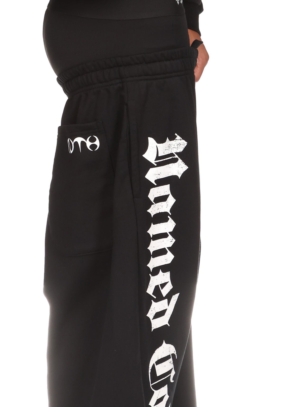 Nth ACTIVE OLD ENGLISH OVERSIZED SWEATPANTS BLACK