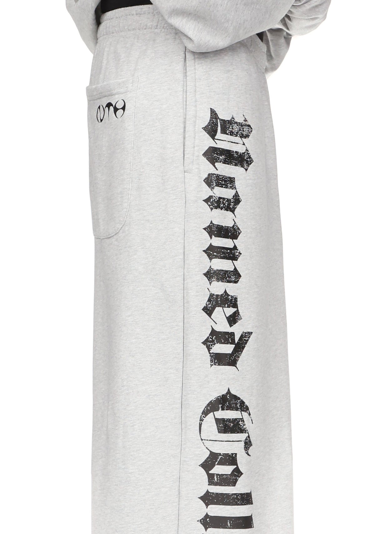 Nth ACTIVE OLD ENGLISH OVERSIZED SWEATPANTS GREY MARL
