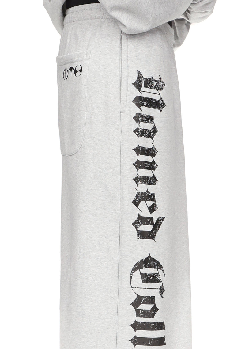 Nth ACTIVE OLD ENGLISH OVERSIZED SWEATPANTS GREY MARL
