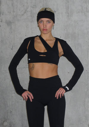 Nth ACTIVE SHRUG BLACK