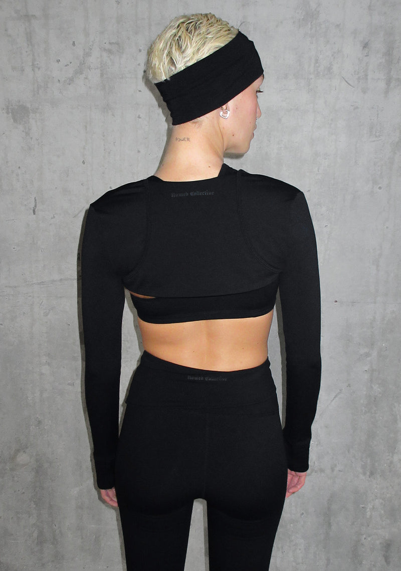 Nth ACTIVE SHRUG BLACK