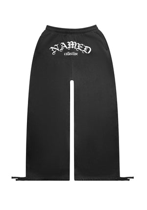 OLD ENGLISH OVERSIZED SWEATPANTS WASHED CHARCOAL