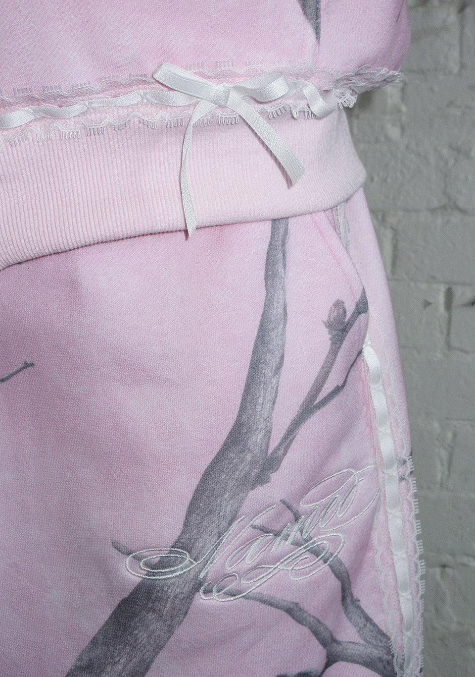PREY OVERSIZED SWEATPANTS PINK CAMO