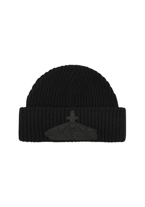 SIGNATURE BEANIE BLACK