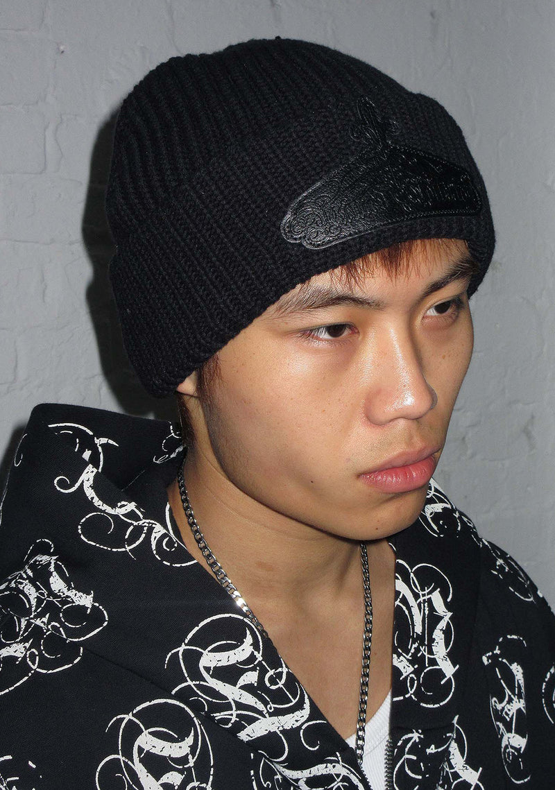 SIGNATURE BEANIE BLACK
