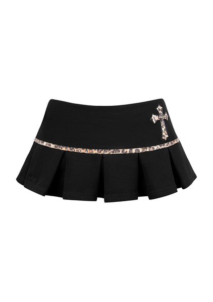 NAMEDCOLLECTIVE スカート PLEATED MINI SKIRT Spoilt Pleated Micro Skirt Black – NAMED COLLECTIVE®