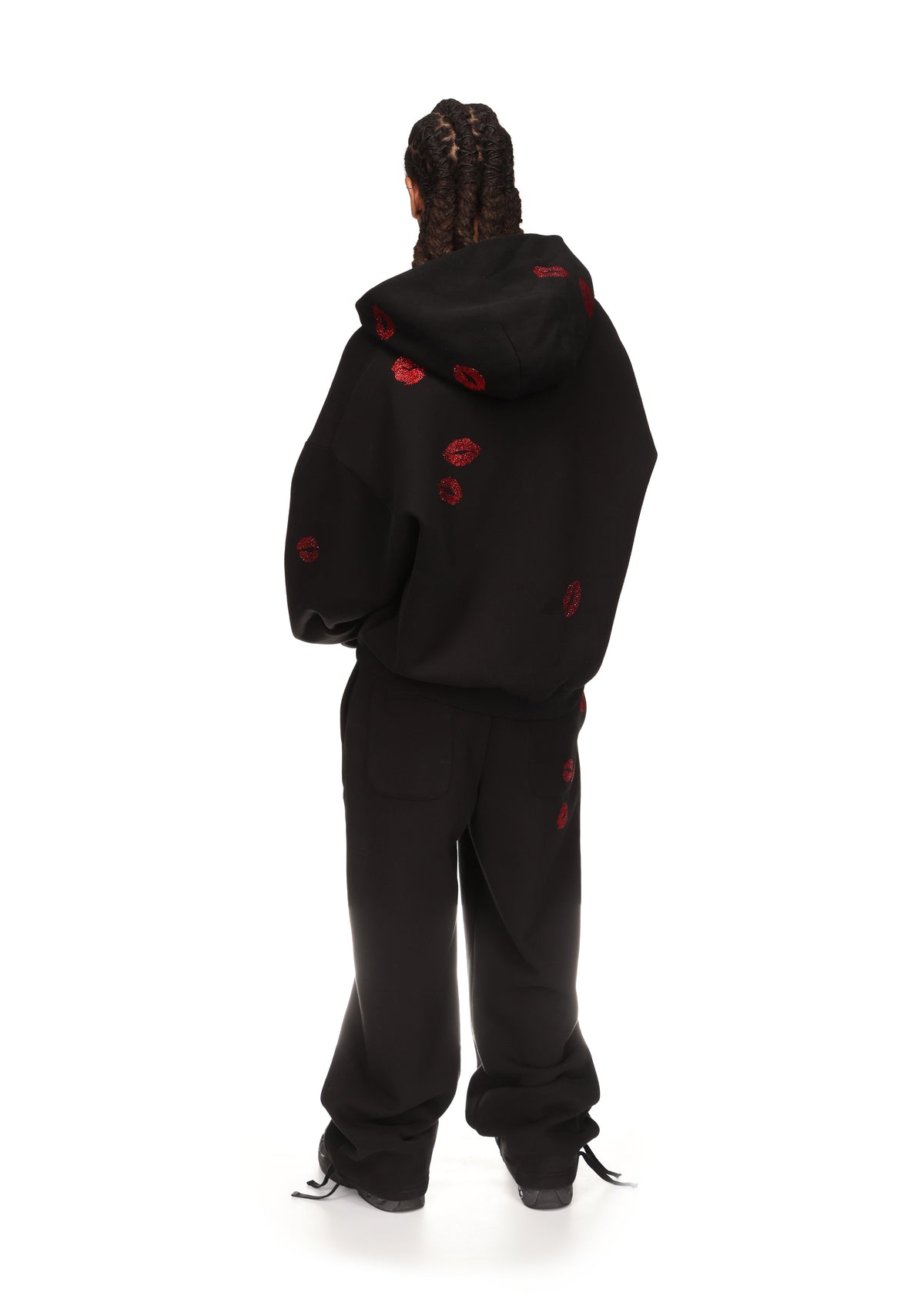NEW IMAGE TEST - JPG - TEASE RHINESTONE KISS ZIP HOODIE