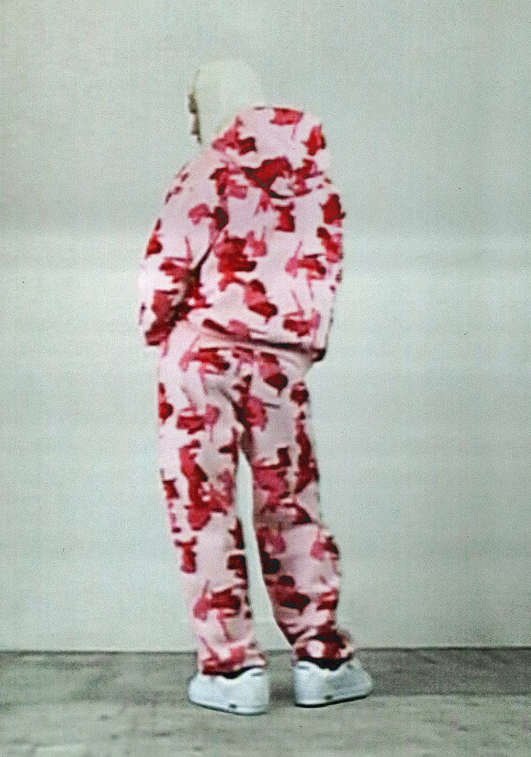 UNREALISTIC IDEALS CAMO ZIP HOODIE CANDY