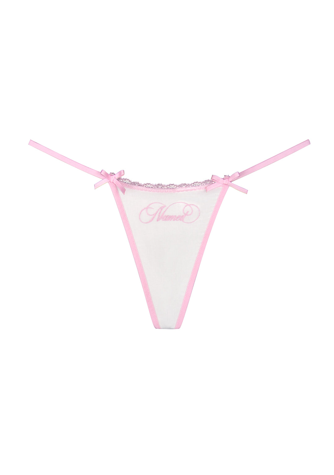 WHISPER CHARM MESH G-STRING WHITE