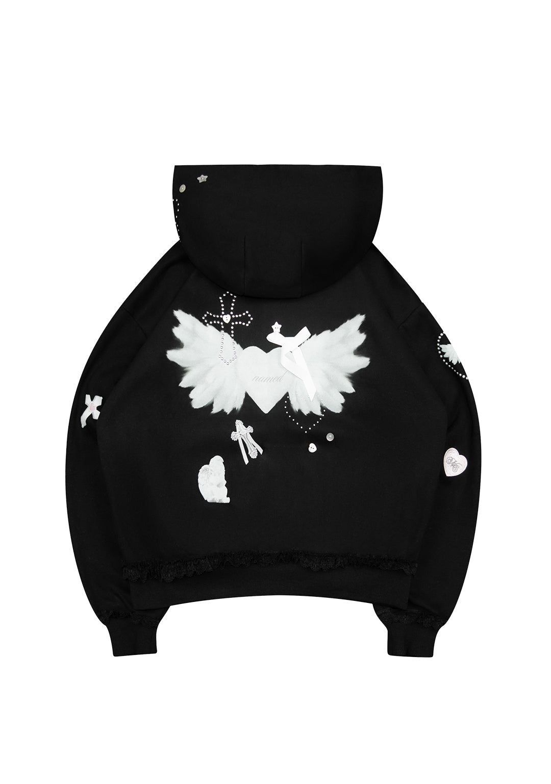 Whisper Zip Hoodie Black – NAMED COLLECTIVE®