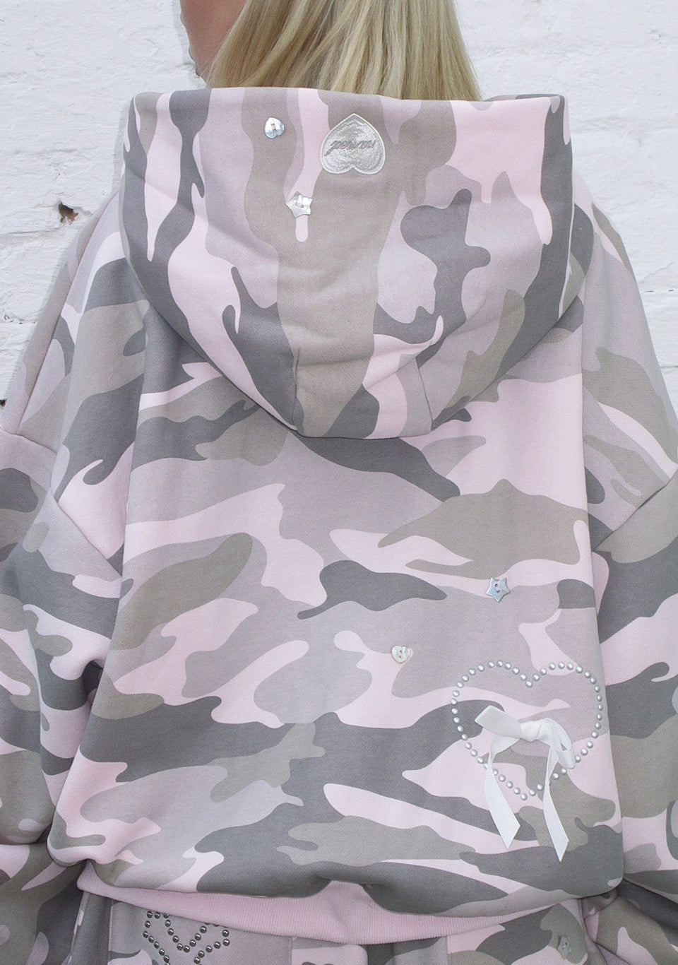 WHISPER ZIP HOODIE PASTEL CAMO